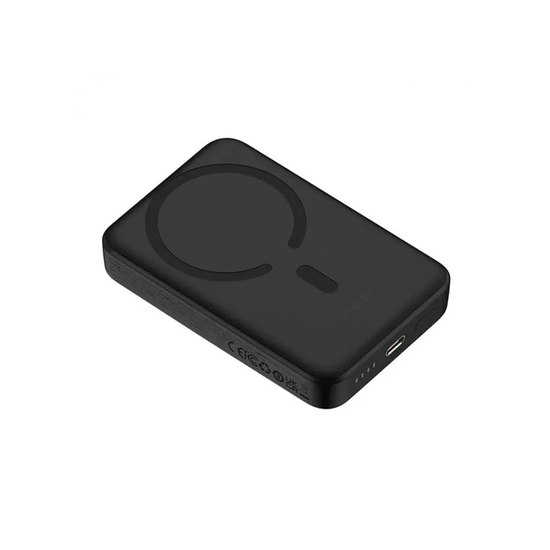 پاوربانک 10000 میلی‌آمپرساعتی Baseus مدل Magnetic Mini 30W با شارژ بی‌سیم MagSafe
